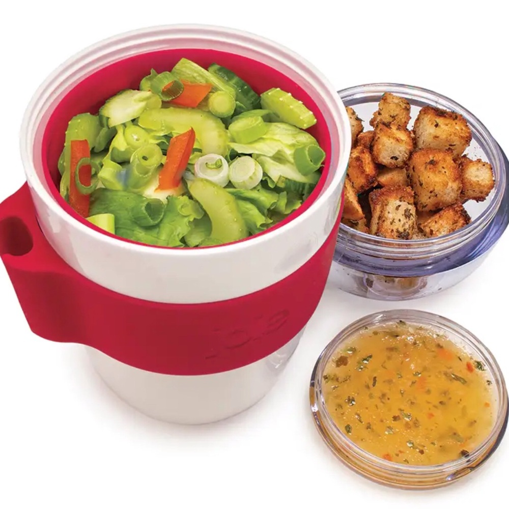 Joie Salad On The Go BPA Free Salad Dressing Container Closure Included All In 1